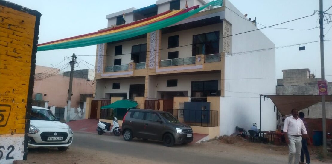 G+2 house built by RK Architect and Engineers - Best Architect in Jaipur