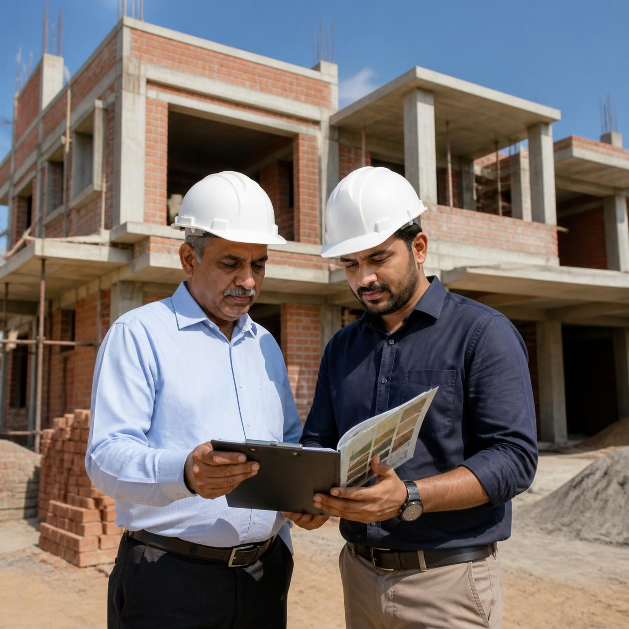 Turnkey construction Jaipur project managed by civil engineers at RK Architect & Engineers